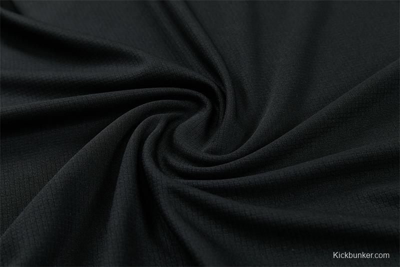 2026 Netherlands Black & Orange  Short Sleeve+Soccer Shorts