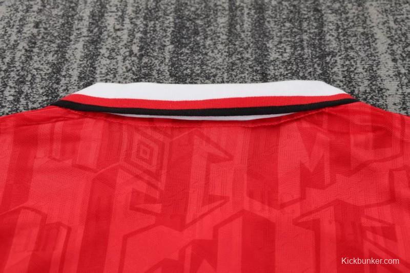 Retro 92/94 Manchester United Red Home Jersey