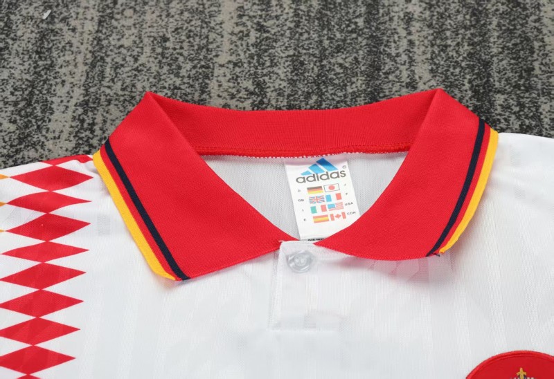 Retro Kids 1994 Spain Away Jersey