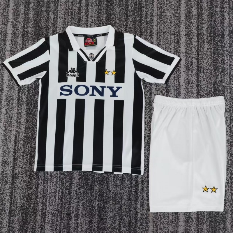 Retro Kids 95/97 Juventus Home Jersey