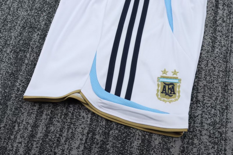 Retro Kids 2006 Argentina Away Jersey