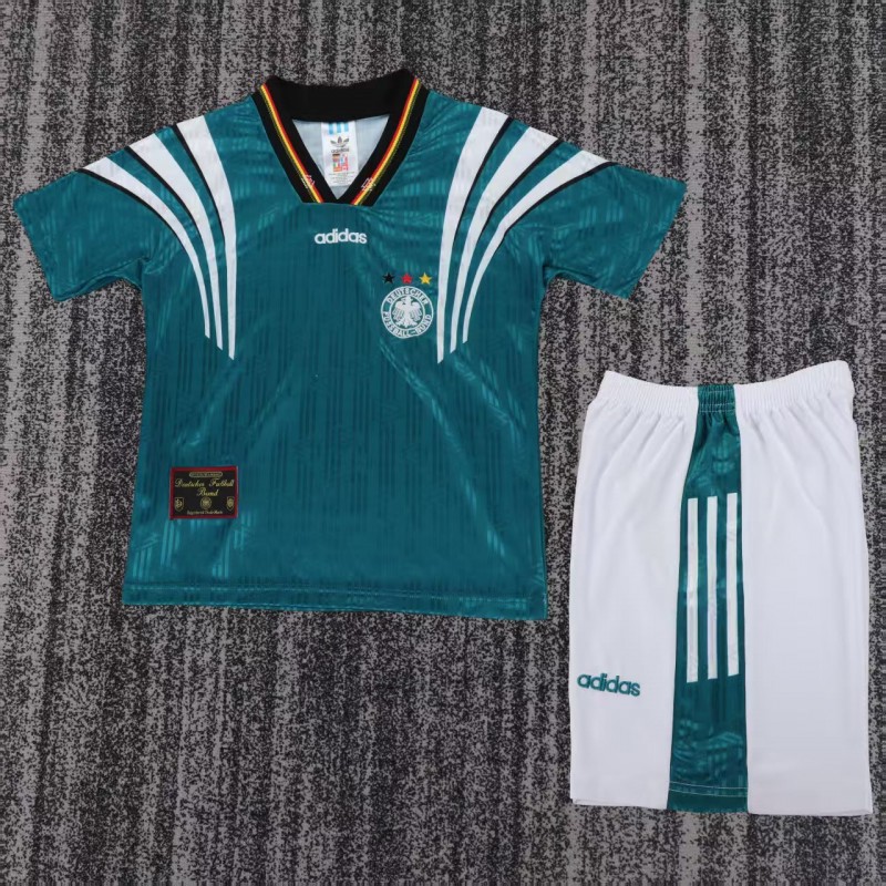 Retro Kids 1996 Germany Away Jersey