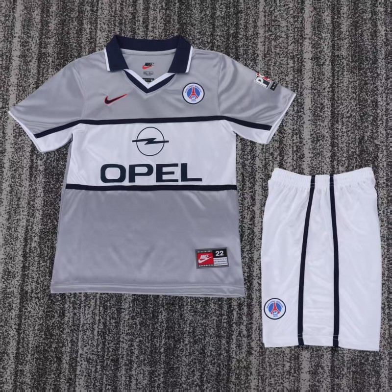 Retro Kids 00/01 PSG/Paris Saint-Germain Away Jersey