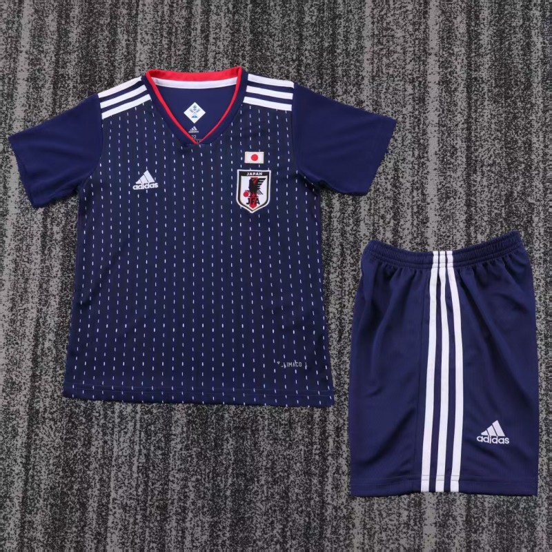 Retro Kids 2018  Japan Home Jersey