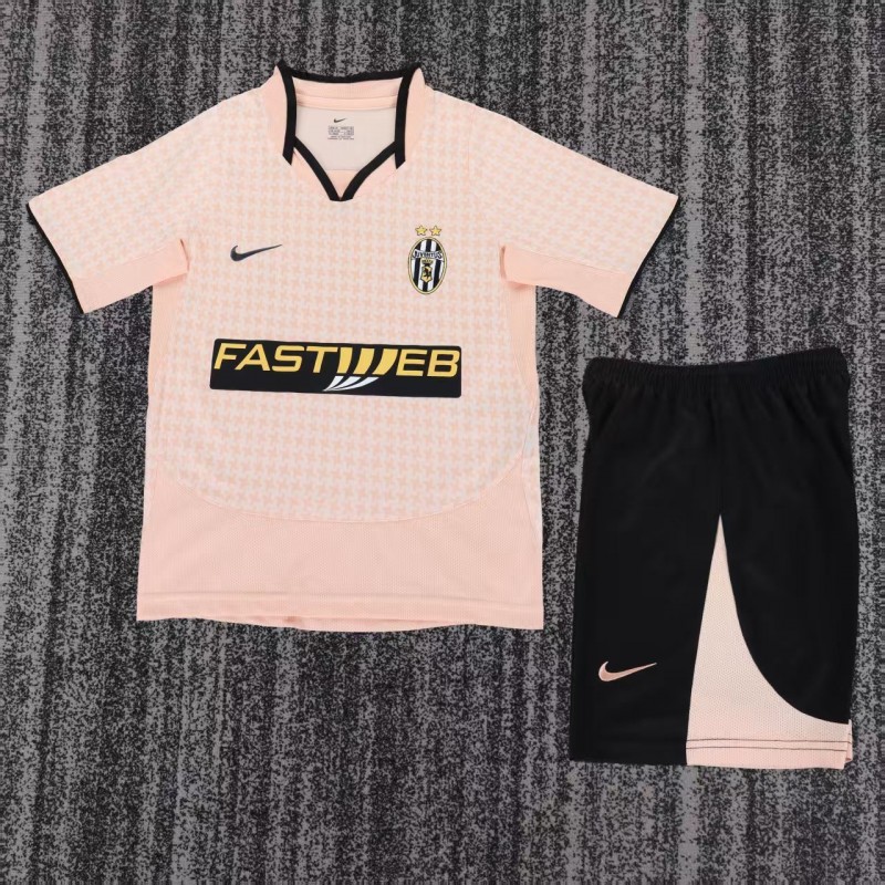 Retro Kids 03/04 Juventus Away Jersey