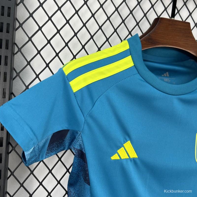 2026 Kids Spain World Cup Goalkeeper Kit