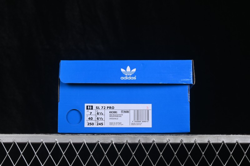 Adidas Originals SL 72 Retro Running Shoes with Classic Suede and Mesh Upper - KK3081