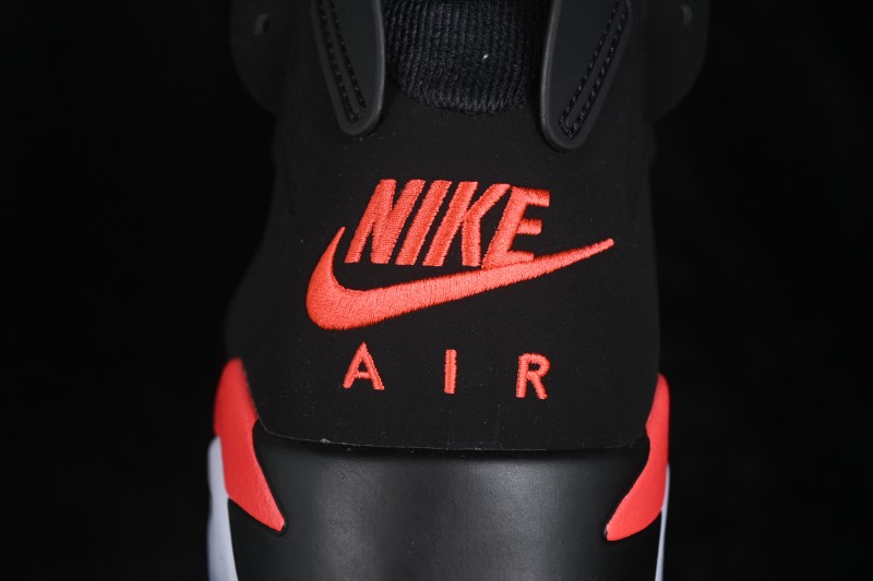 Nike Air Jordan 6 Retro Basketball Shoes with Infrared Accents - CT8529-001