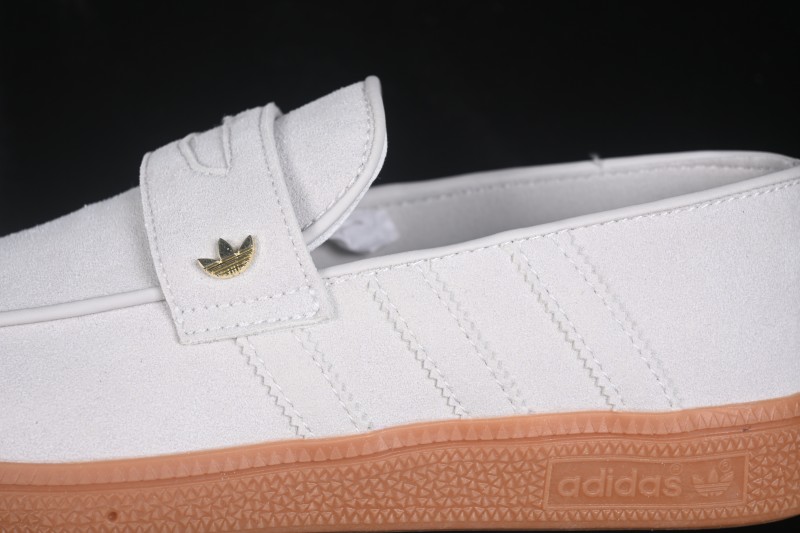 Adidas Handball Spezial Loafer Retro Casual Shoes with Suede Upper and Gum Sole - KJ0640