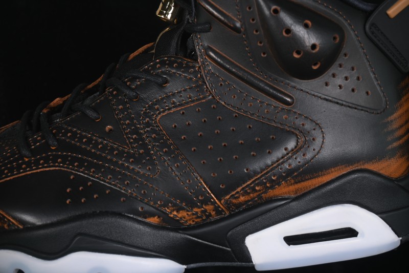 Nike Air Jordan 6 Retro XuanWu Men's Basketball Shoes with Traditional Chinese Myth-Inspired Design and Metallic Accents - IR7572-220