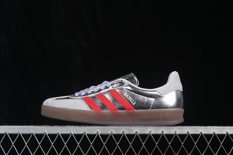 Adidas Originals Gazelle Indoor Retro Skateboarding Shoes with Suede Upper and Rubber Sole - JR2403