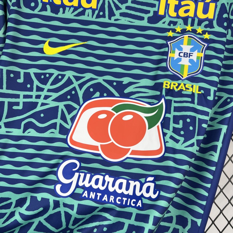 2024 Retro Brazil Pre-Match Jersey