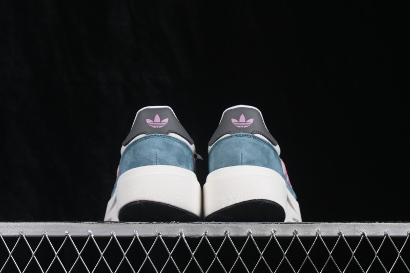 Adidas Originals SL 72 Retro Running Shoes with Classic Suede Overlays - KK3103