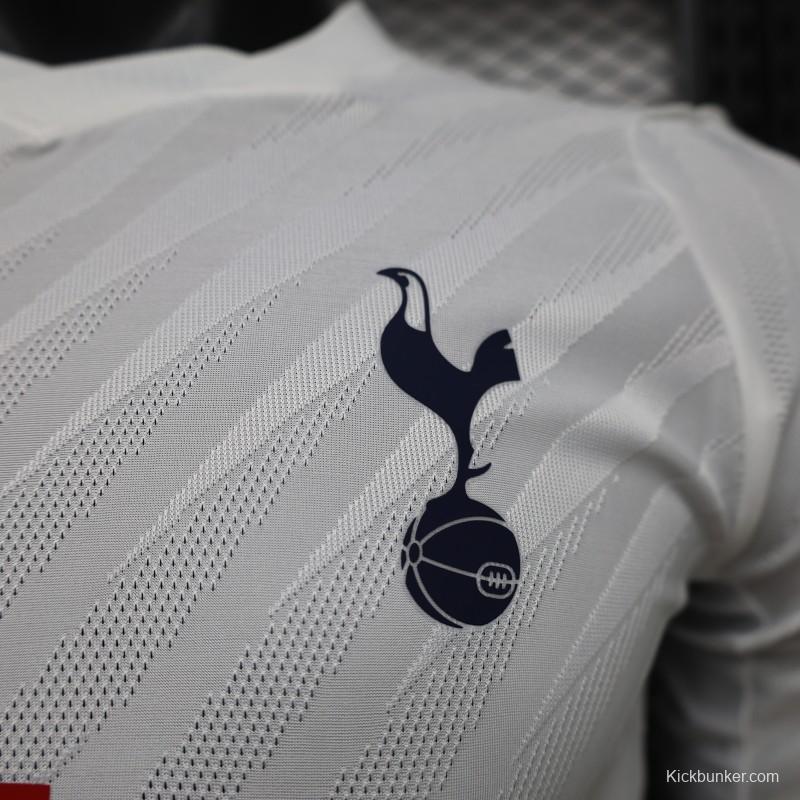 Player Version 26/27 Tottenham Hotspur Long Sleeve Home White Jersey