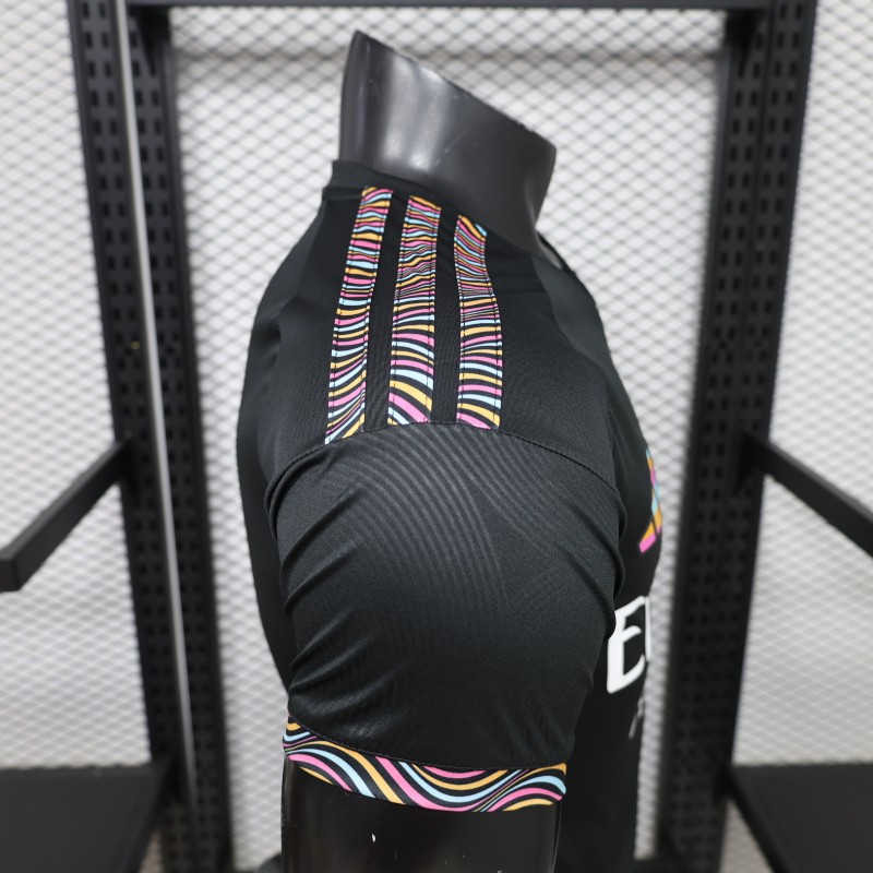 Player Version 26/27 Olympique Lyonnais Away Black Jersey