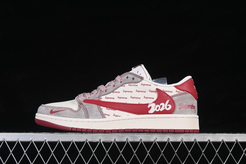 Nike Air Jordan 1 Low Retro Basketball Shoes Chinese New Year Edition Custom - JP2026-119