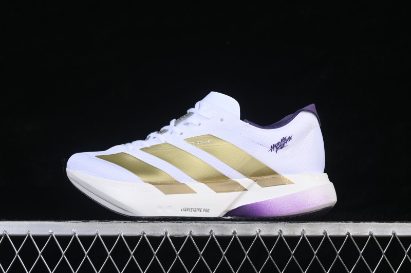 Adidas Adizero Adios 4 Lightweight Breathable Low-Top Running Shoes - KH6359