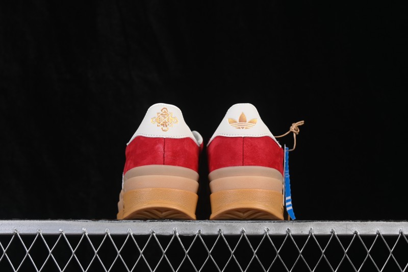 Adidas Originals Gazelle Bold Low-Top Casual Shoes with Retro Design and Cushioned Sole - KJ4293
