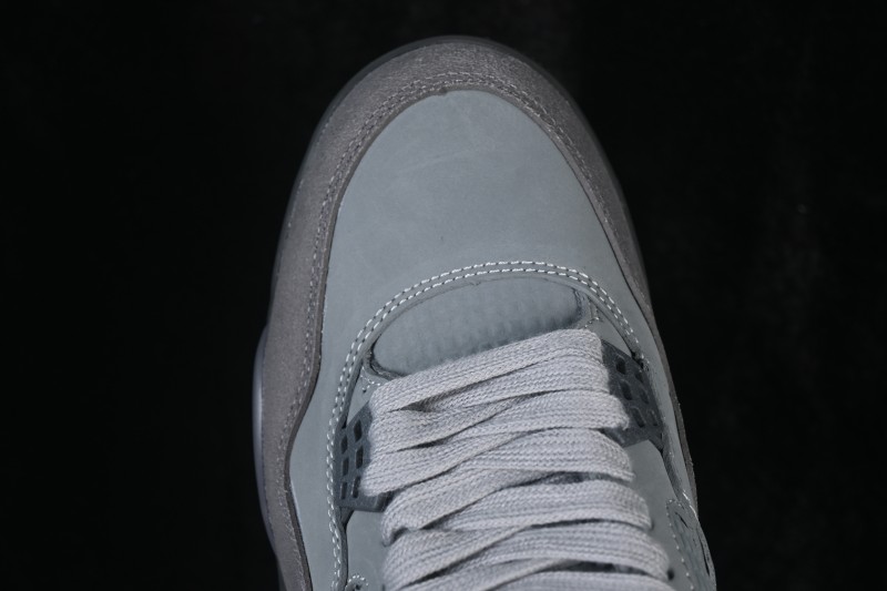 Nike Air Jordan 4 Retro SE Running Shoes with Smoke Grey and Cement Grey Colorway - FQ7928-001