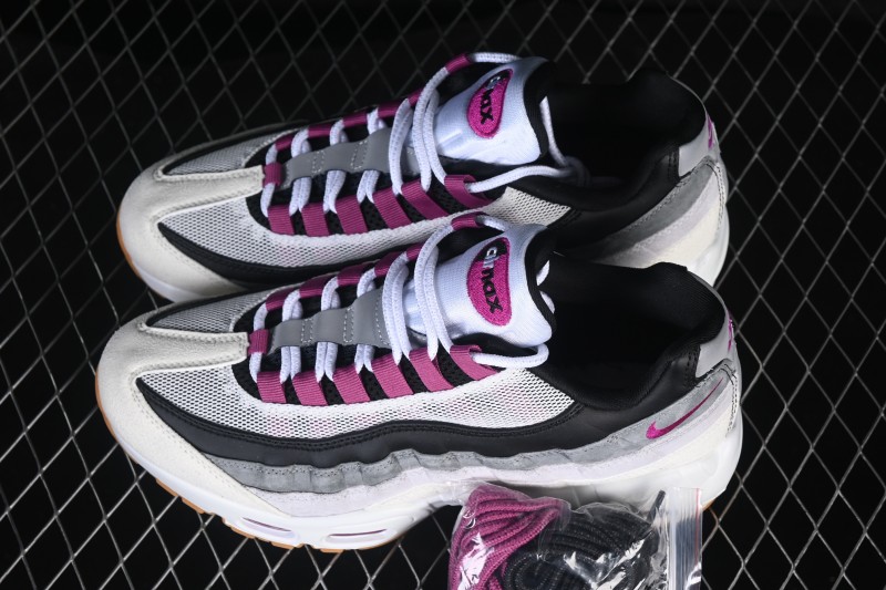 Nike Air Max 95 Retro Cushioned Running Shoes - HF7545-100