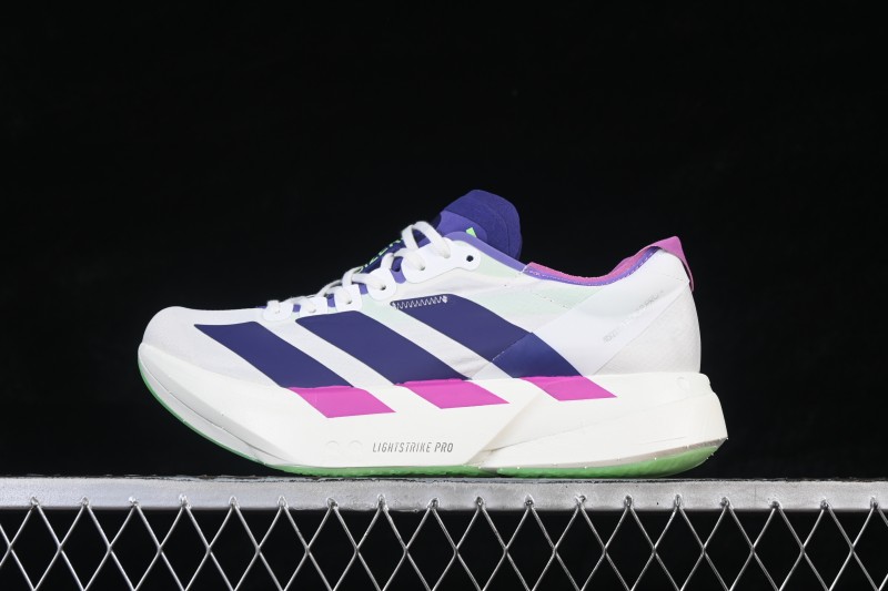 Adidas Adizero Adios 4 Lightweight Breathable Low-Top Running Shoes for Men - JR1656