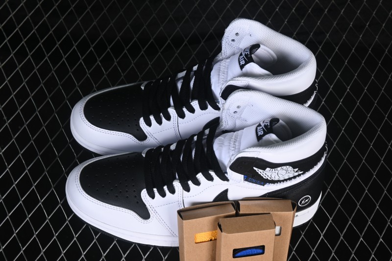 Nike Air Jordan 1 High Collaboration Sneakers with Iconic Design - II7282-100
