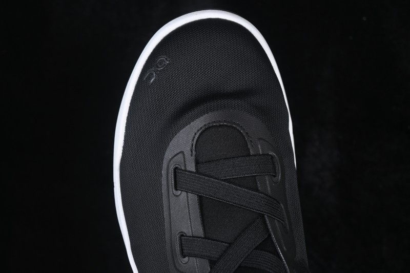 On Cloudnova Moon Comfortable Non-Slip Wear-Resistant Low-Top Casual Lifestyle Shoes - Black White