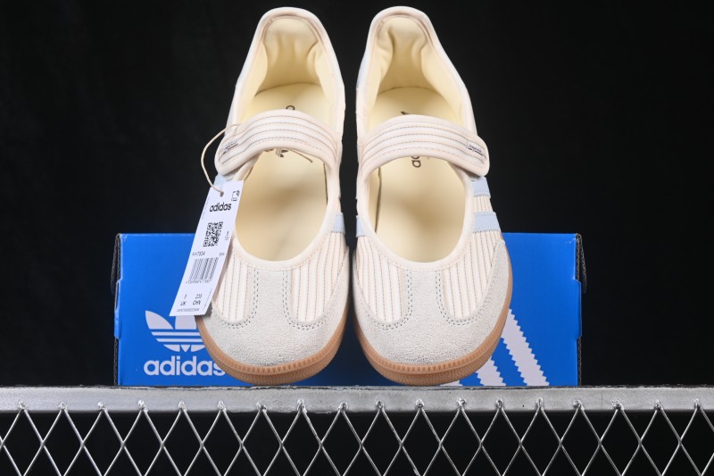 Adidas Samba Jane Mary Jane Casual Lifestyle Shoes with Classic Court Design - KH7834