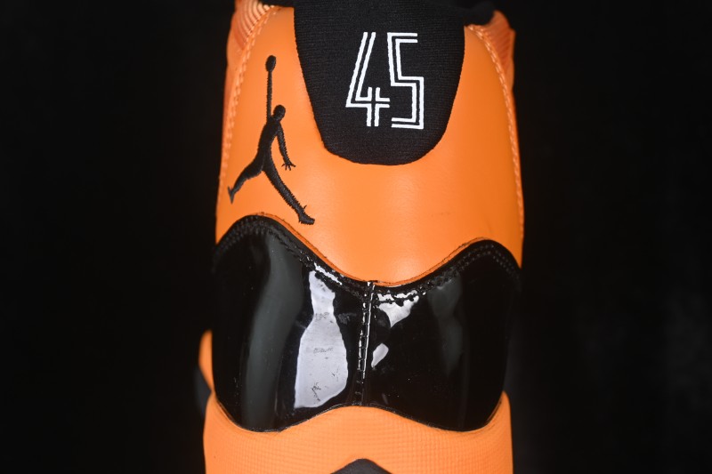 Nike Air Jordan 11 Retro AJ11 Patent Leather Black Yellow CT8012-700