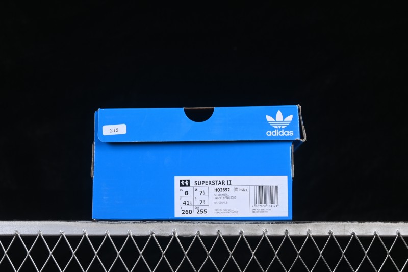 Adidas Originals Superstar II Casual Sneakers with Shell Toe Design - HQ2692