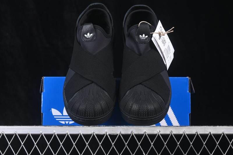 Adidas Originals Superstar Shell-Toe Lace-Up Casual Sneakers - KH8208