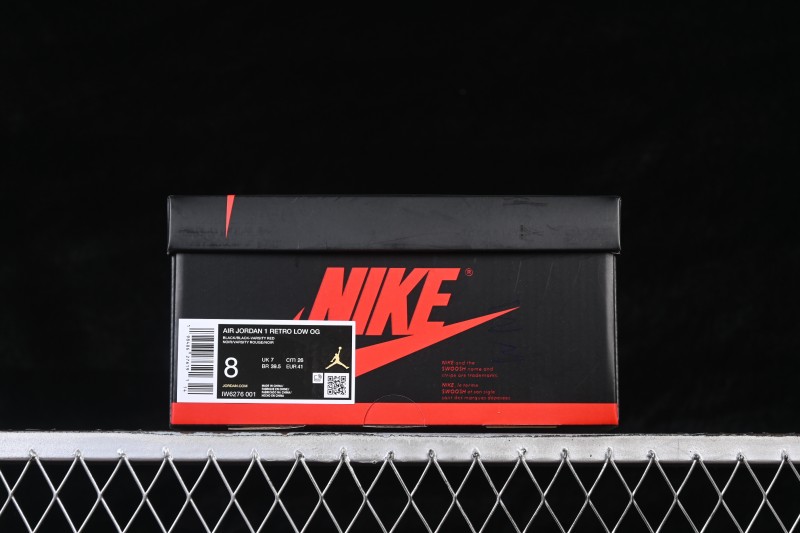 Nike Air Jordan 1 Low Retro Basketball Shoes with Classic Colorway - IW6276-001