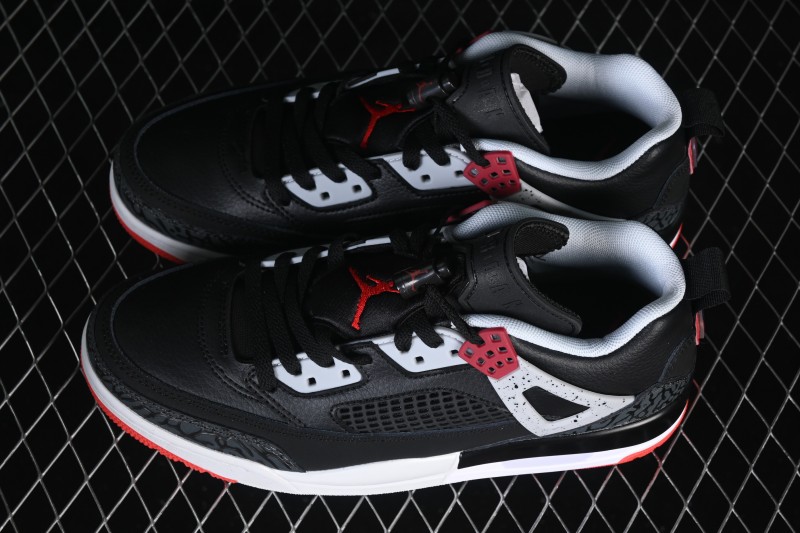 Jordan Spizike Low Basketball-Inspired Lifestyle Sneakers with Mixed Design Elements - FQ1759-009