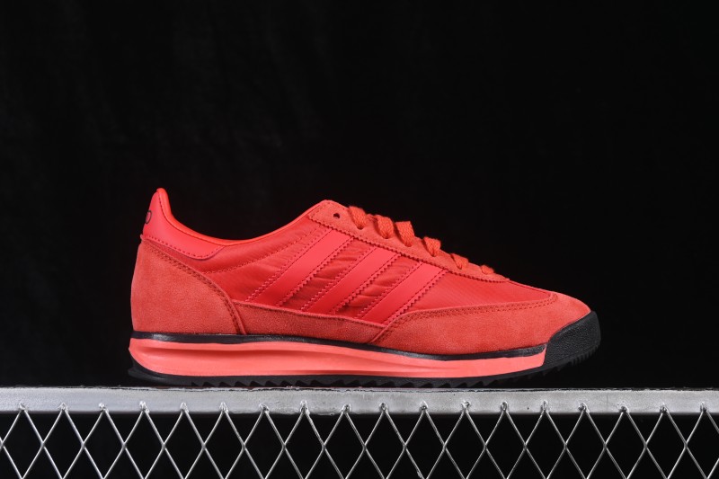 Adidas Originals SL 72 Retro Running Shoes with Classic Suede and Mesh Upper - KJ1205