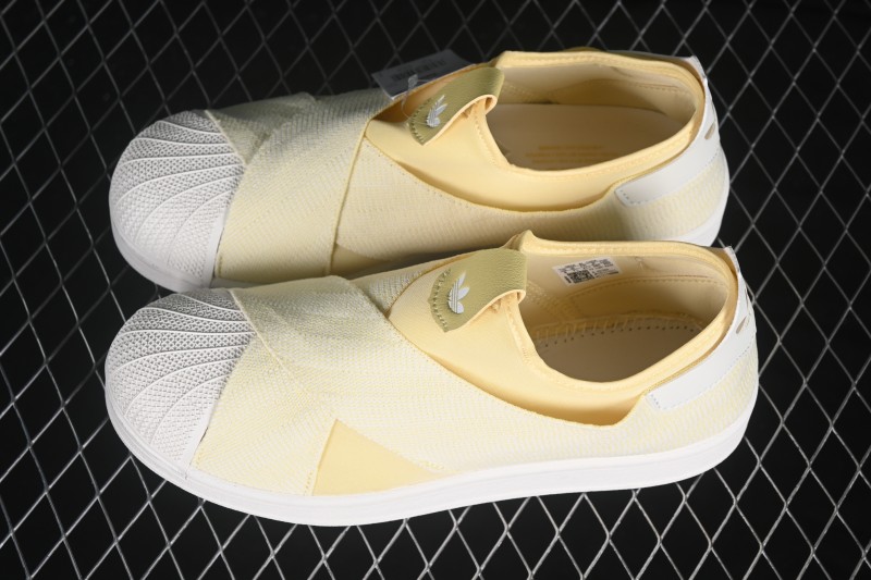 Adidas Originals Superstar Shell-Toe Lace-Up Casual Sneakers - KZ7553
