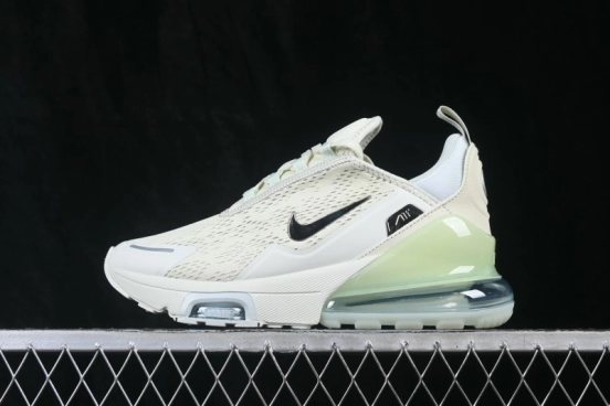 Nike Air Max 270 Premium Running Shoes with Half-Sole Air Cushion - IO9884-001