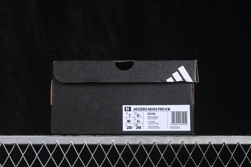 Adidas Adizero Adios 4 Lightweight Breathable Low-Top Running Shoes - KI4780