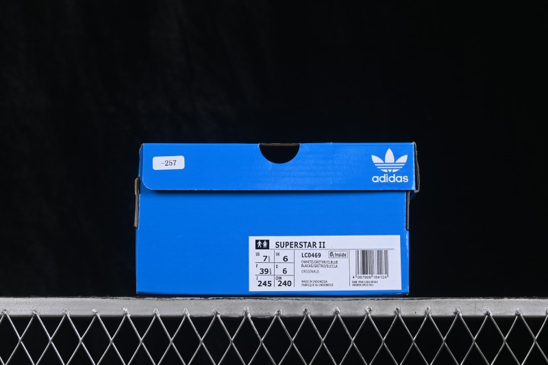 Adidas Originals Superstar II Classic Shell-Toe Casual Sneakers - LC0469