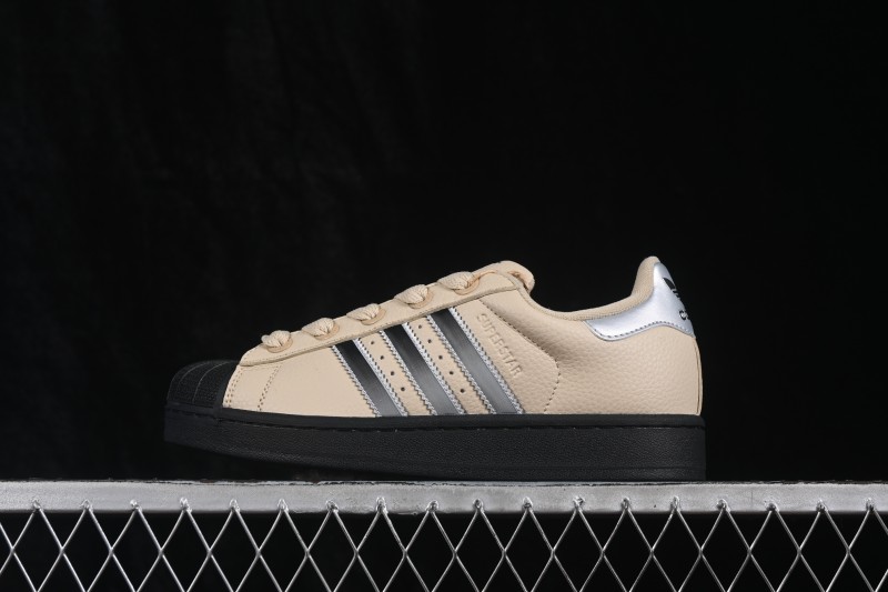 Adidas Originals Superstar II Classic Shell-Toe Casual Sneakers with Iconic Rubber Toe Cap - JR4234