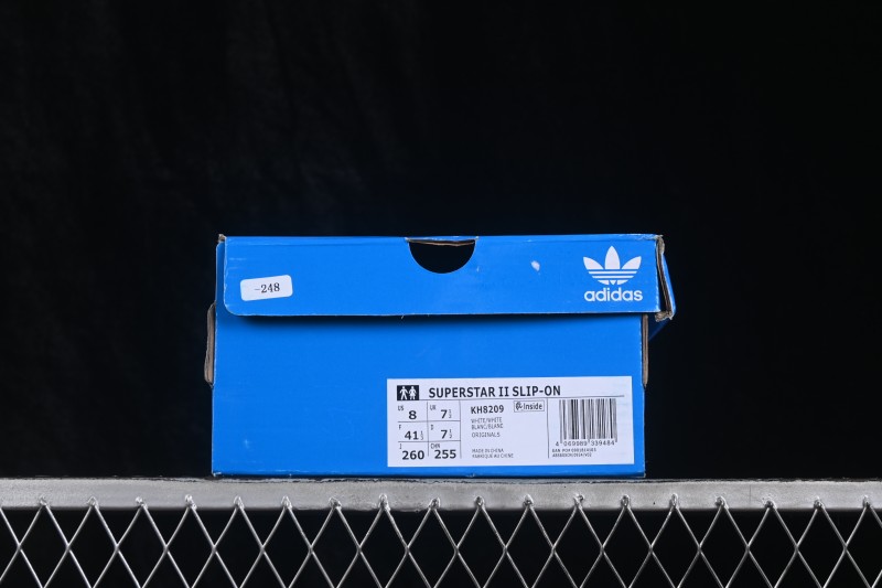 Adidas Originals Superstar Lace-Up Casual Skateboarding Shoes with Shell Toe - KH8209