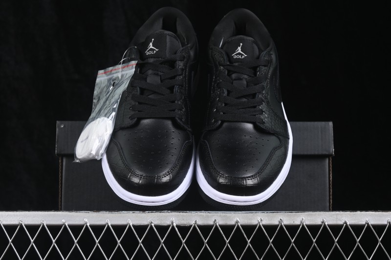 Nike Air Jordan 1 Low Retro Basketball Shoes with Cracked Leather Design - DD9315-003