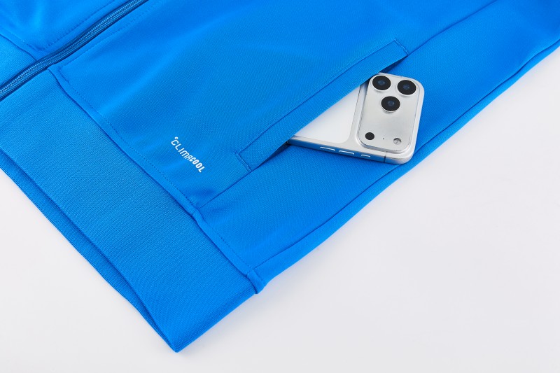 26/27 Air Jordan  Bright Blue Full Zipper Jacket + Long Pants
