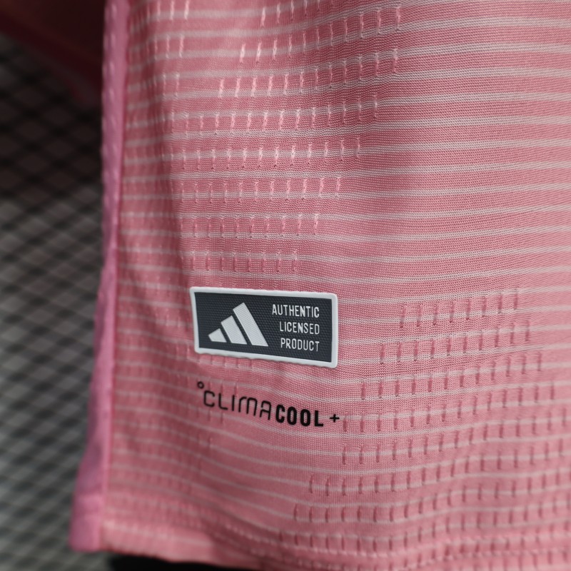 Player Version 26/27 Inter Miami CF Home Pink Long Sleeve Jersey