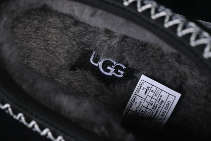 UGG X Palace Tasman Dragon Tiger Embroidered Comfortable Durable Short Snow Boots - 1172070 BKCA
