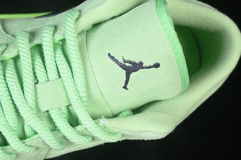 Nike Air Jordan 1 Low Retro Cultural Basketball Shoes Fluorescent Green - IV6501-337