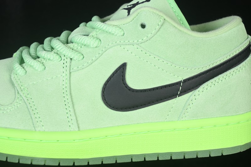Nike Air Jordan 1 Low Retro Cultural Basketball Shoes Fluorescent Green - IV6501-337