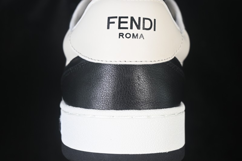 Fendi Match Round Toe Thick Sole Low-Top Casual Sneakers - AHH2F1FHS