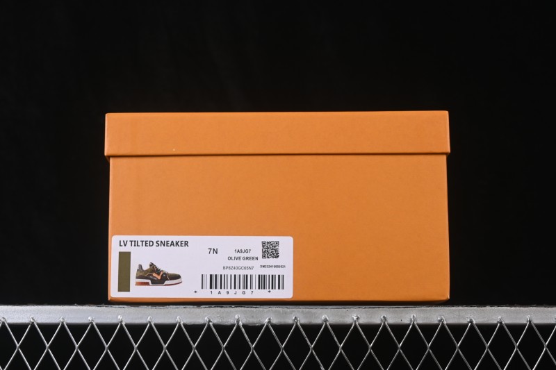 Louis Vuitton LV Trainer Sneaker Olive Green - 1A9JG7