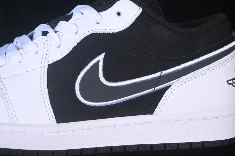 Nike Air Jordan 1 Low AJ1 Black White Panda Retro Culture Basketball Shoes - IX6983-001