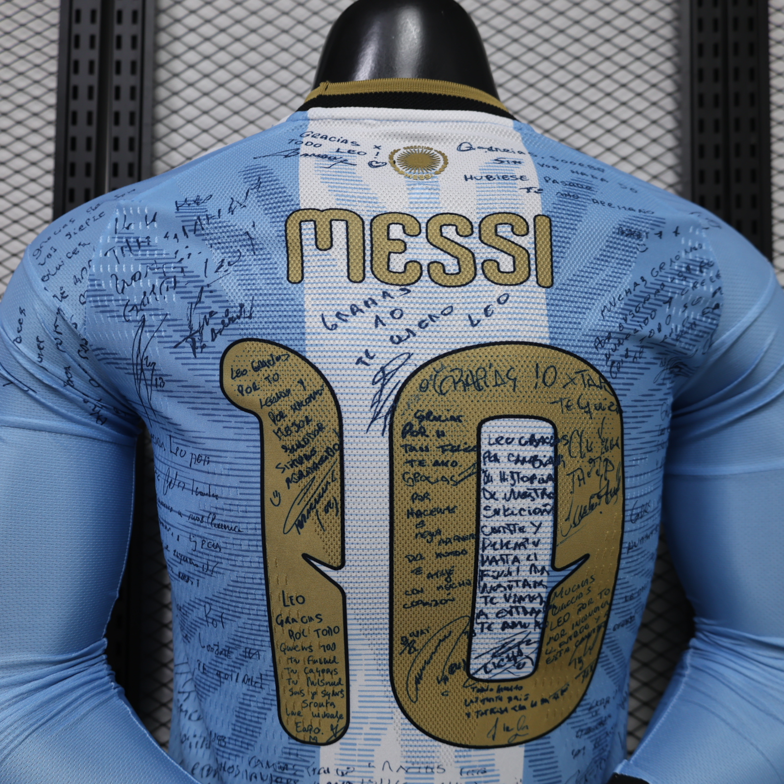 Player Version 26/27 Argentina Messi Signature Edition Long Sleeve Jersey